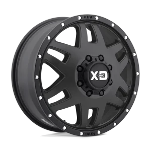 XD Series – XD130 MACHETE DUALLY – Black – 17″x6.5″ -140mm – All weather Wheels – XD130765807140N